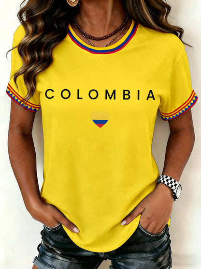Women's Colombia Print T-Shirt