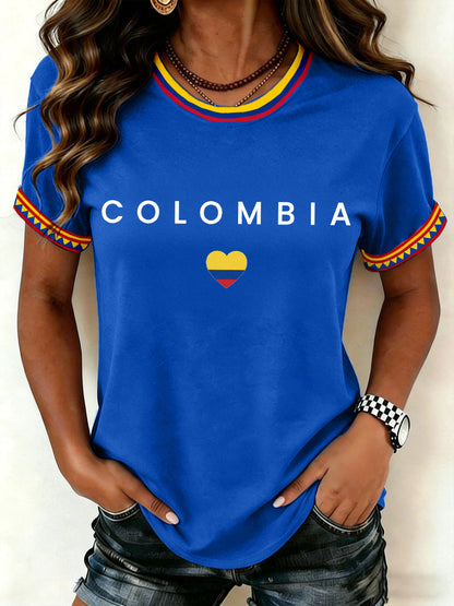 Women's Colombia Print T-Shirt