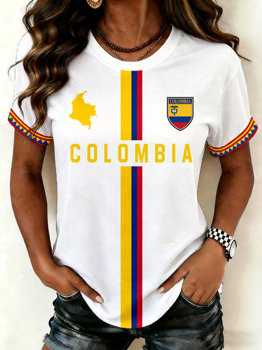 Women's Colombia Print T-Shirt