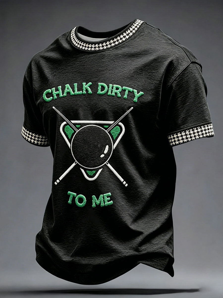 Men's Snooker Lover Printed T-shirt