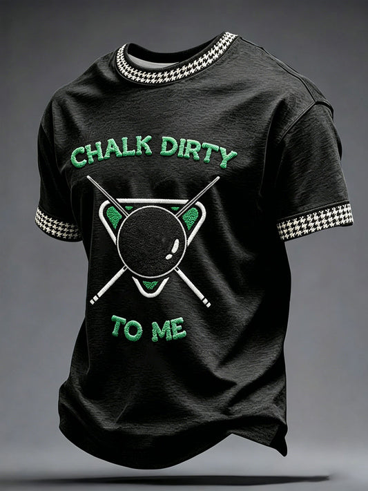 Men's Snooker Lover Printed T-shirt