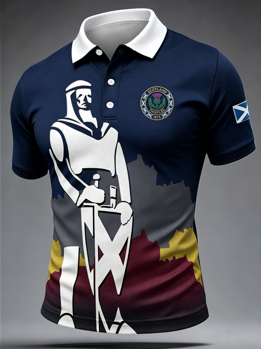 Men's Scotland Printed polo shirt