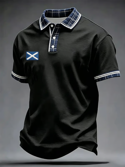 Men's Scotland Printed polo shirt