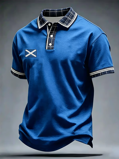 Men's Scotland Printed polo shirt
