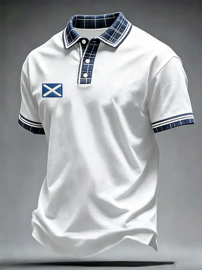 Men's Scotland Printed polo shirt
