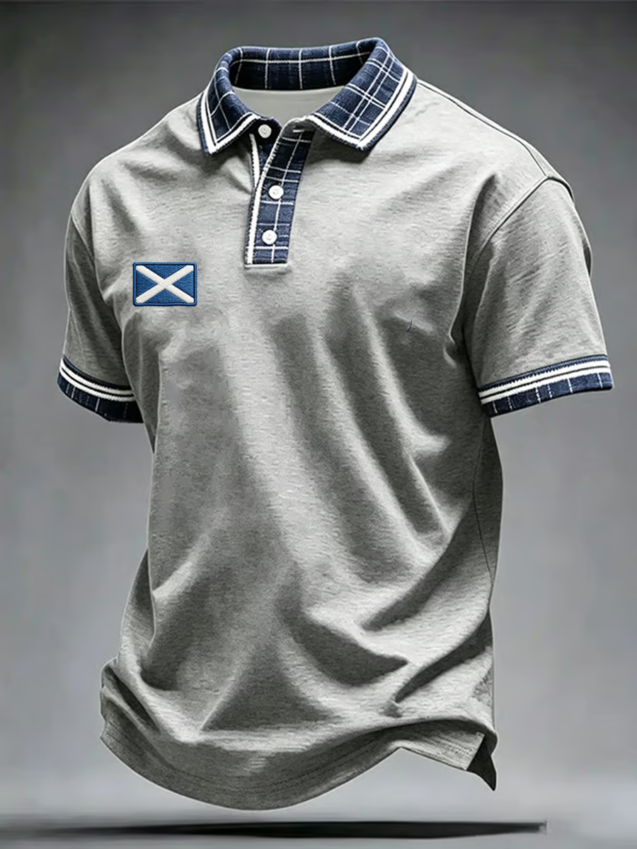 Men's Scotland Printed polo shirt