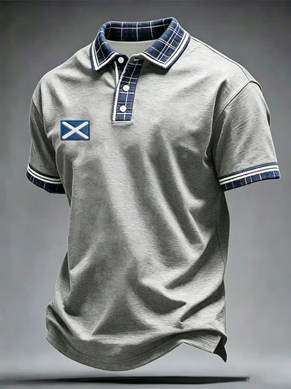 Men's Scotland Printed polo shirt