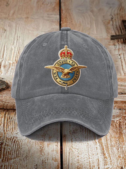 Unisex British Air Force Printed Hat