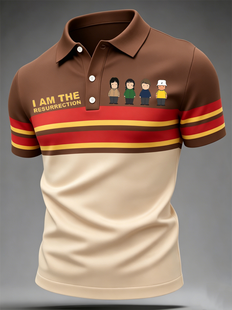 Men's Retro polo shirt