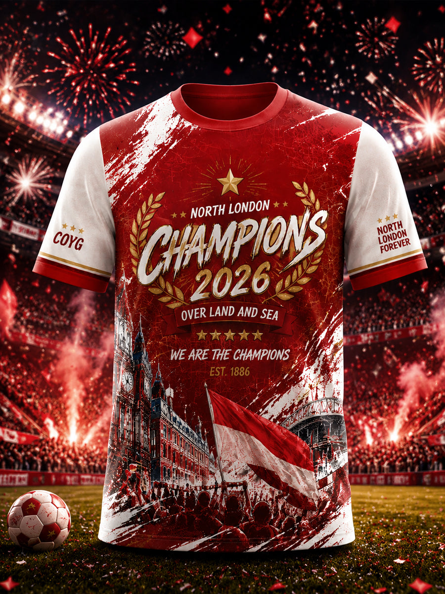 Men's Gift For Football Fans Print Casual Tee