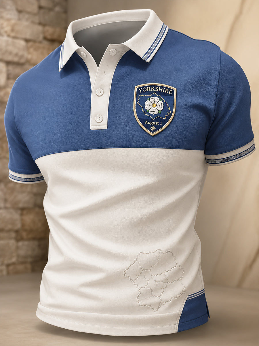 Men's Yorkshire England Short Sleeves T-Shirt