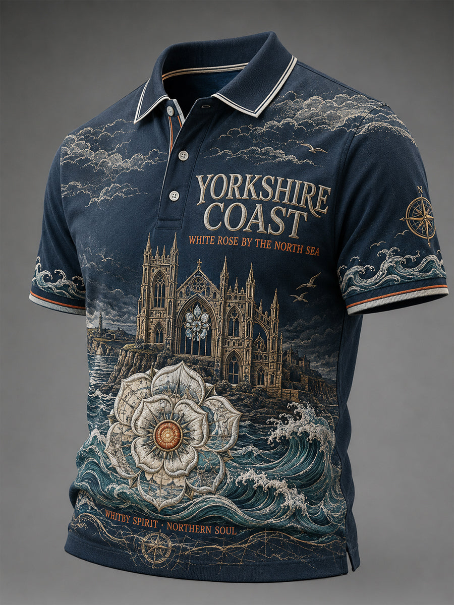 Men's Yorkshire England Short Sleeves T-Shirt
