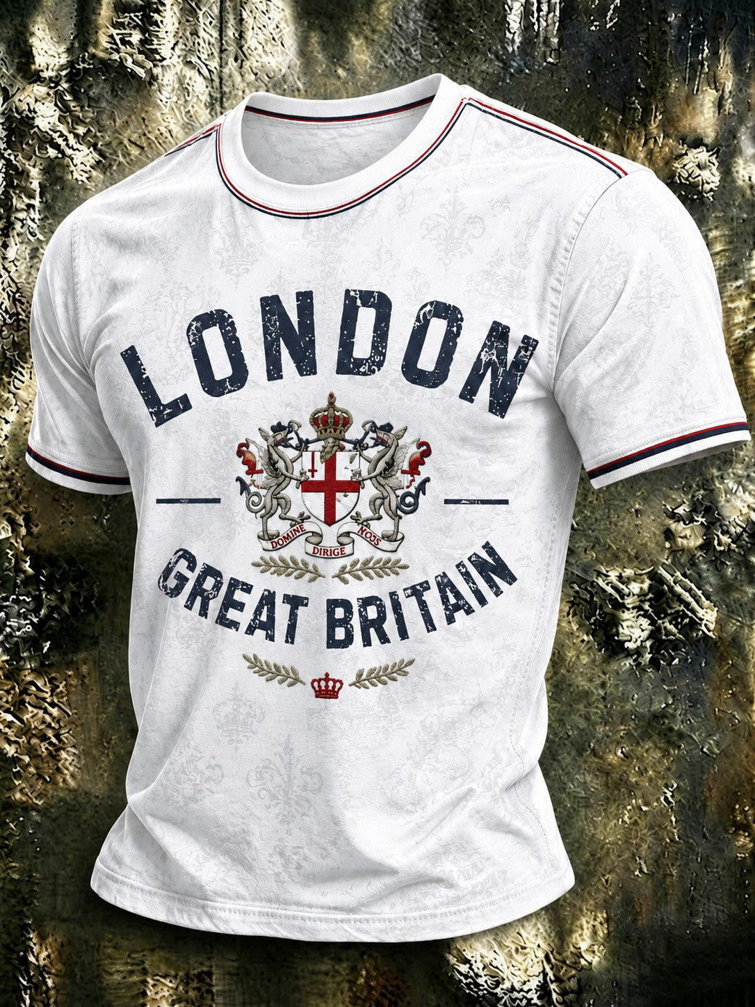 Men's London Great Britain Printed T-shirt