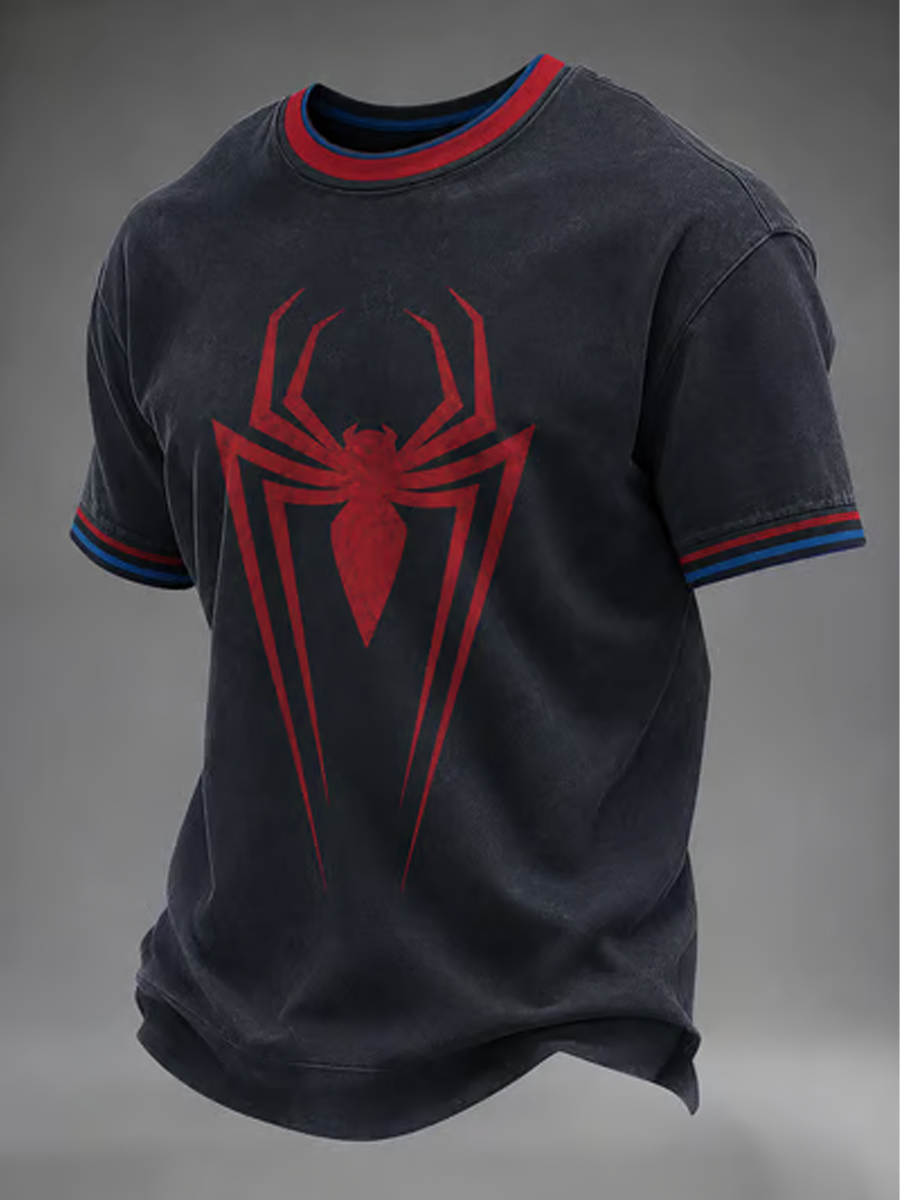 Men's Spider-Man Movies short sleeves t-shirt